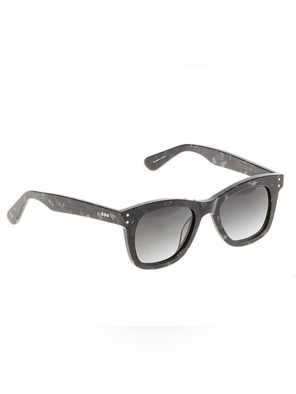 KOMONO - Allen Black Marble Sunglasses - NEW wayfarer